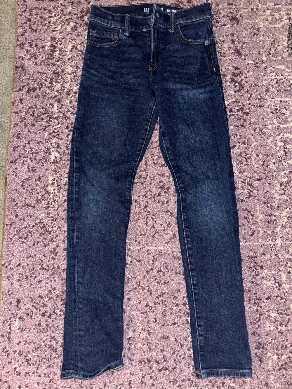 GAP Dark Indigo Slim Straight Jeans